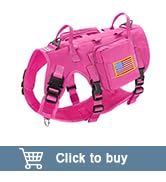 Forestpaw Dog Harness Medium Sized,Tactical Dog Harness with Handle,No Pull Military Style Servic...