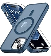 Vansdon for iPhone 15 Case, Compatible with MagSafe, Magnetic Translucent Matte Slim Protective C...