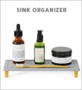 SpaceAid DryingNeat Sink Organizer, Instant Dry Sink Caddy Organizers, Kitchen Sponge Soap Holder...