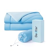 Bedtter Cooling Blankets for Hot Sleepers - Summer Blanket Thin Lightweight Breathable Soft Doubl...