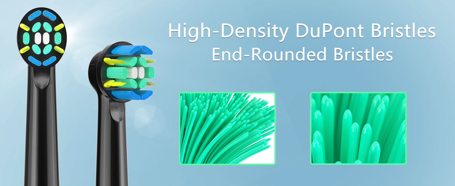 high-density DuPont bristles