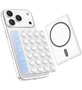 AHASTYLE Magnetic Suction Phone Mount for MagSafe Case, iPhone & Android | Included Adapter Ring,...