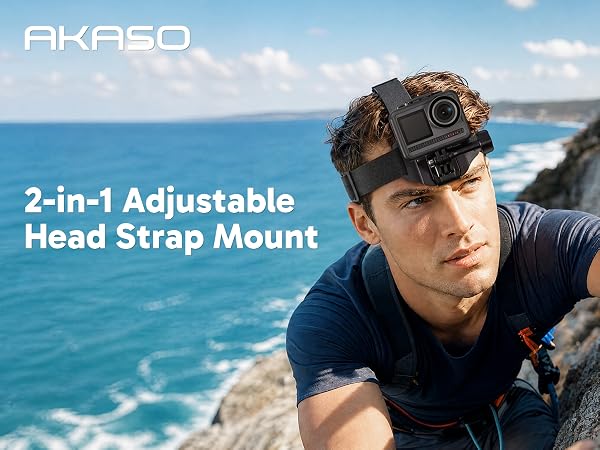 AKASO Head Strap Mount