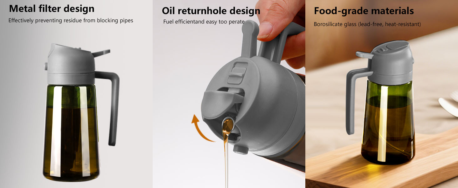 Pour oil