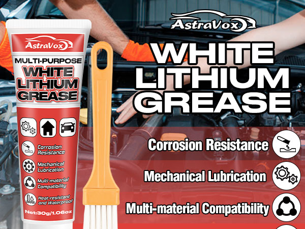 white lithium grease
