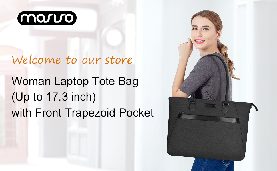 MOSISO Laptop Tote Bag (Up to 15.6 Inch)