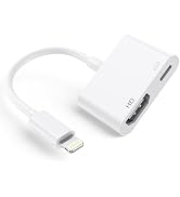 XIHAMA Lightning to HDMI Adapter Digital AV, for iPad iPhone to HDMI Adapter 1080P with Lightning...