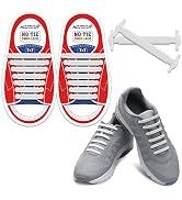 HOMAR No Tie Shoelaces for Kids and Adults Stretch Silicone Elastic No Tie Shoe Laces