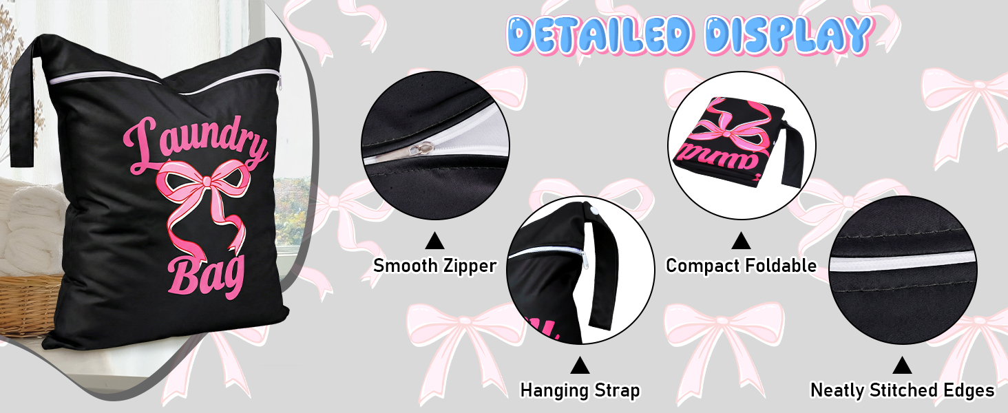 Bow Laundry Bag