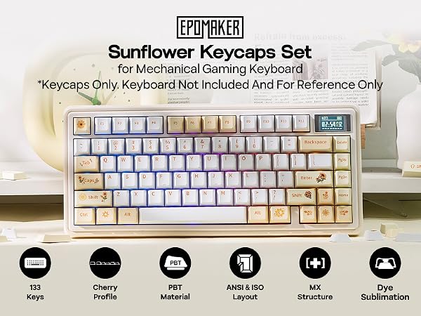 Sunflower Keycap