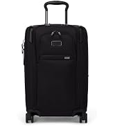 TUMI - Alpha Dual Access Expandable 4-Wheeled Carry-On Luggage - Zipper Expansion, Durable Ballis...