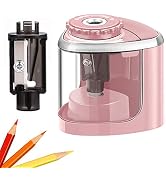 Aogwat Pencil Sharpener Electric Pencil Sharpeners, Portable Pencil Sharpener Kids, Blade to Fast...
