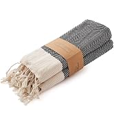BAY LAUREL Turkish Hand Towel – Pack of 2 | Soft & Absorbent Decorative Towels for Bathroom, Hand...