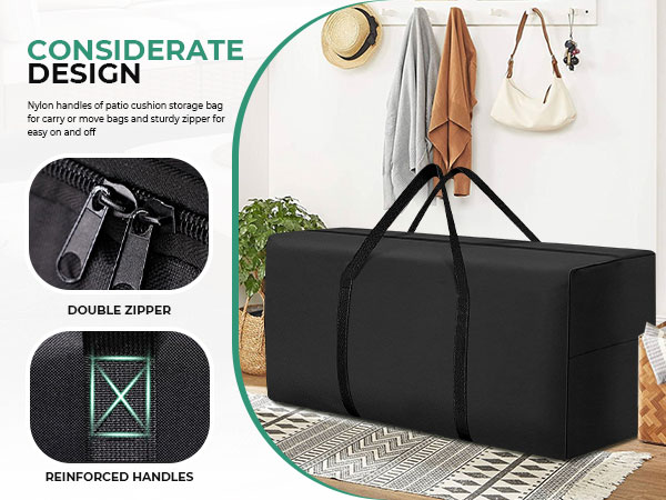 Outdoor Cushion Storage Bag