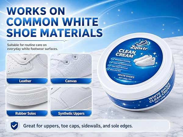White Shoe Cleaner Cream