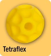 Treat Dispensing Tetraflex toy for dogs