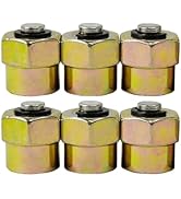 Mysttoo 6PCS 14mm Fuel Injector Block-Off Tool M14x1.5 Cap 9011 EN-47589-1 Compatible with 2003-2...