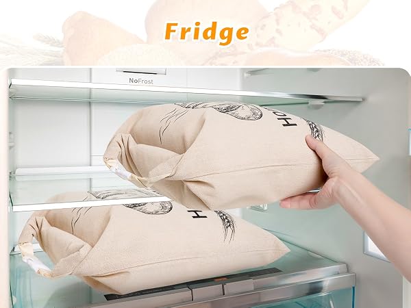 linen bread bag