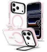 ORNARTO Clear Case for iPhone 17 Pro with Camera Stand | Military-Grade Drop Protection | Camera ...