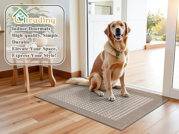 low profile hallway doormat