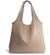 HOXIS Women's Hobo Bag Soft Vegan Leather Tote Oversized Slouchy Handbag for Shopping,Weekender,Work