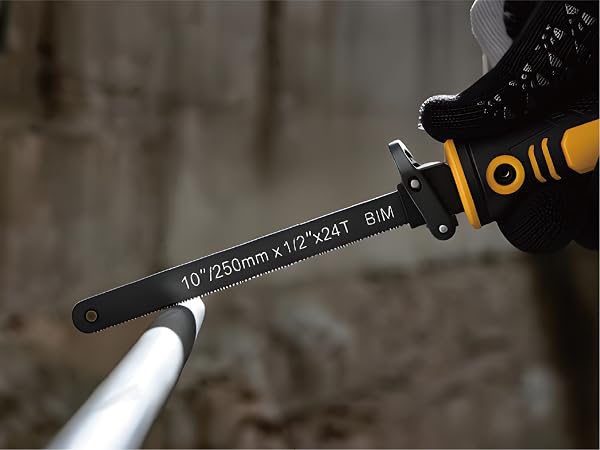 metal hacksaw blade for metal cutting.