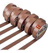 RED WOLF 10 Pack Brown Electrical Tape 3/4 Inch x 66 Ft Industrial Grade UL/CSA Listed 7 Mil Thic...