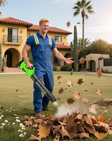 Tietoc Leaf Blower Cordless, 735CFM/200MPH Brushless Electric Leaf Blower