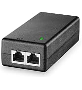 YuLinca Gigabit PoE Injector 30W, 802.3af/at Power Over Ethernet PoE Adapter, 10/100/1000Mbps, No...
