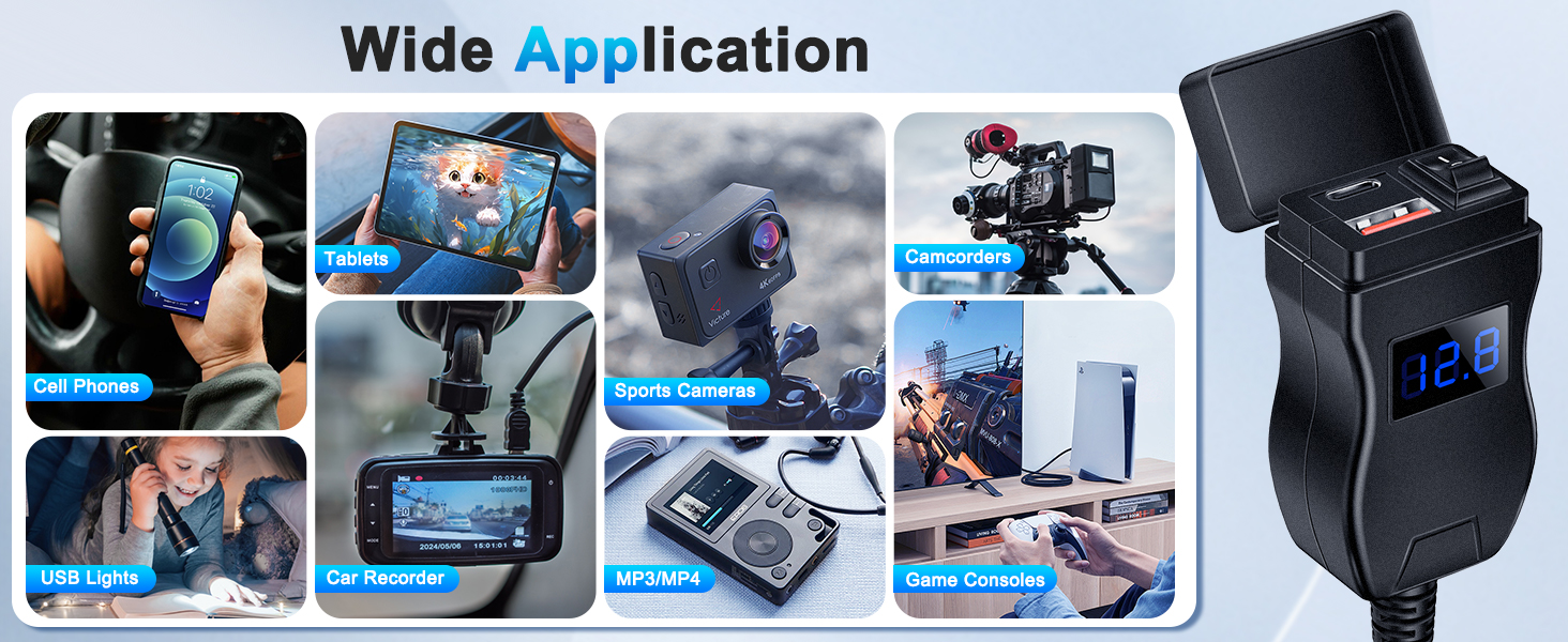 motorcycle usb charger waterproof