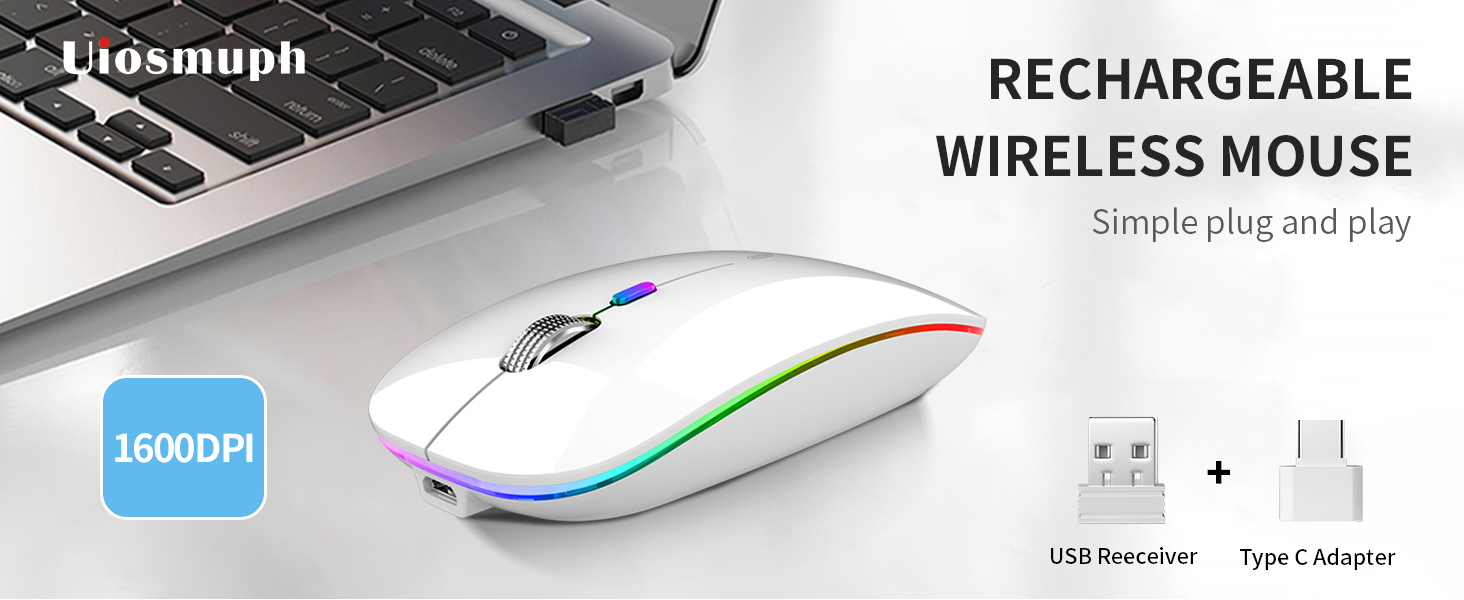 LED wireless mouse