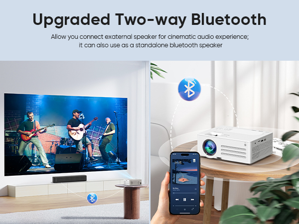 bluetooth projector