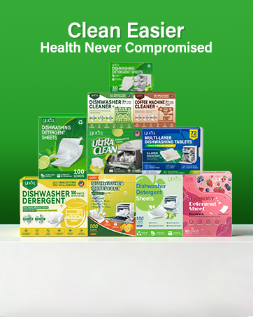YCUO Dishwasher Dishwashing Detergent Sheets,Dish Soap & Dishwashing Tablets Alternative