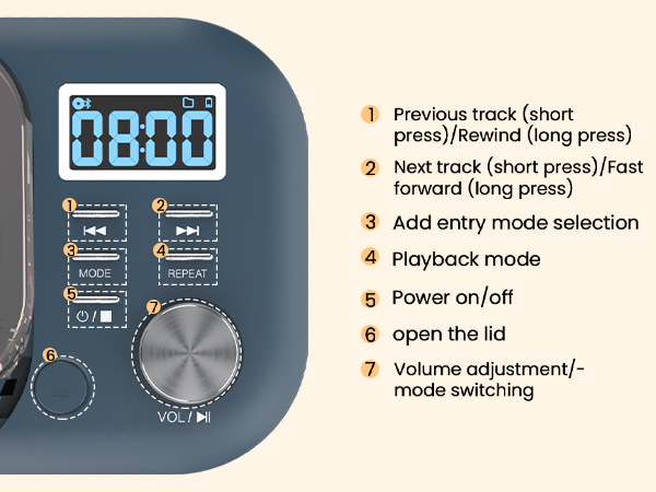 portable cd player for car
