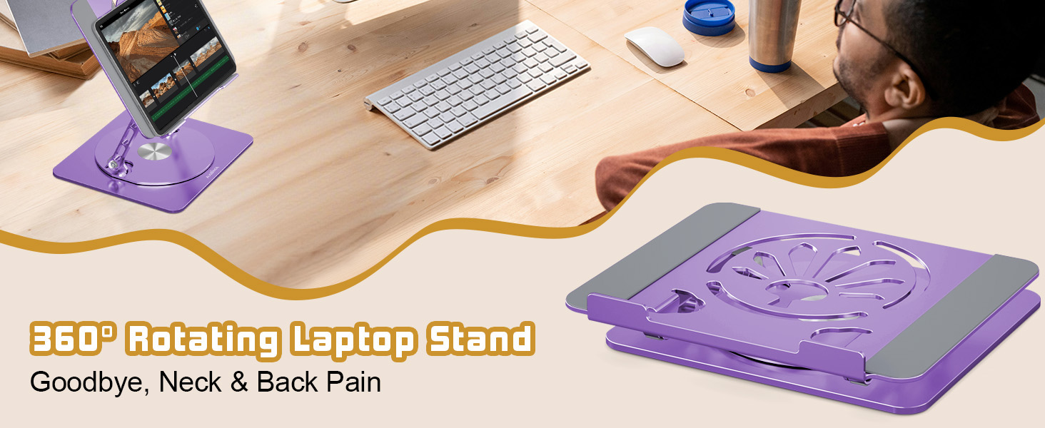 laptop stand for desk portable notebook stand ergonomic laptop riser office desk accessories