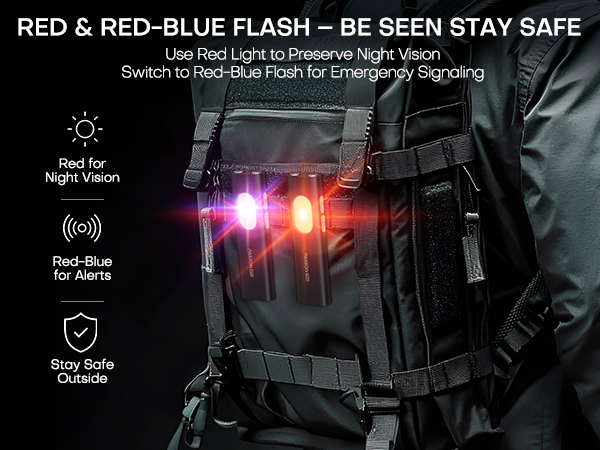 uv light Rechargeable EDC Flashlight