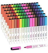 Dry Erase Markers, Shuttle Art 90 Bulk Pack 15 Colors Magnetic Whiteboard Markers with Erase, Fin...