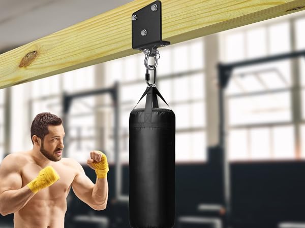 punching bag ceiling mount heavy bag hanging kit beam mount hardware for punching bag