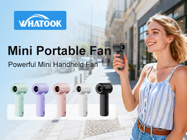 mini small pocket fan portable handheld hand personal held cruise turbo