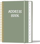 Address Book with Alphabetical Tabs - Telephone & Address Book with Address Contacts, Special Dat...