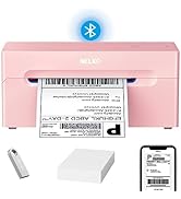 Nelko Bluetooth Thermal Shipping Label Printer, Wireless 4x6 Shipping Label Printer for Shipping ...