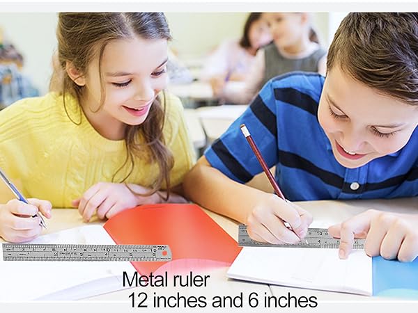 stainless steel ruler