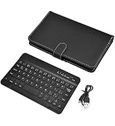 Wokyo Wireless Bluetooth Keyboard for Cell Phone, Mini Portable Bluetooth Keyboard Foldable Keybo...