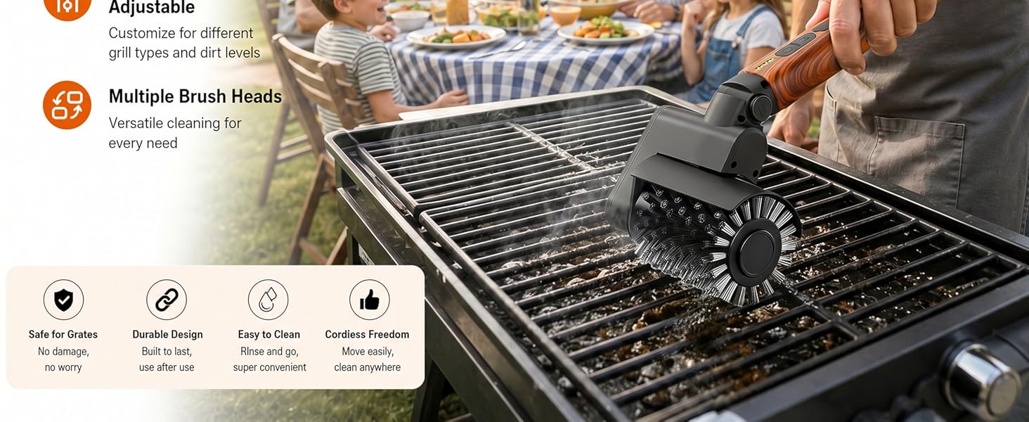 Electric Grill Brush - 2