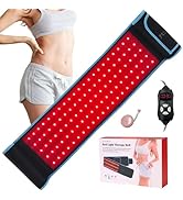 Red Light Therapy Infrared Light Therapy Belt for Body Waist Back Shoulder Leg Knee Muscle Relief...