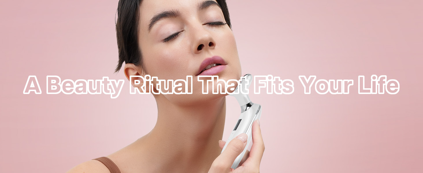 lilac face massager