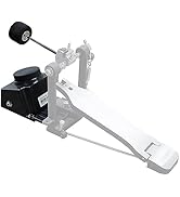 HXW Bass Drum Trigger Realistic Kick Drum Pad With Felt Beater Hammer for Percussion Pad Multipad...