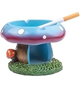 Home Ashtray, Handmade Cool Resin Ashtrays for Cigarettes as Home Decoration, Outdoor Ashtray for...