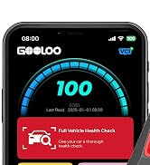 GOOLOO DS100 OBD2 Scanner Bluetooth, Wireless All System OBD2 Scanner Diagnostic Tool, Check Engi...