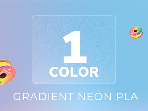 Polymaker Panchroma Gradient Neon PLA Filament